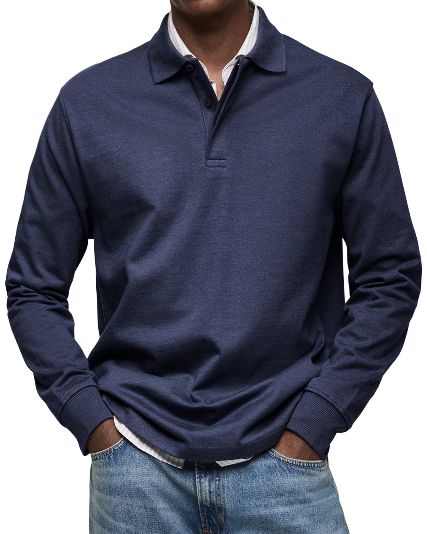 Alexandre™ | Polo Manches Longues Casual